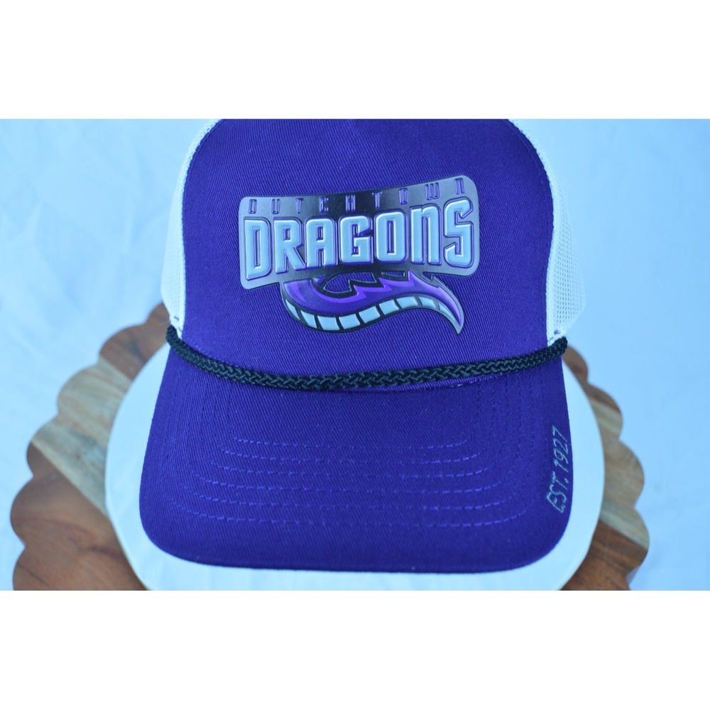 Dutchtown Dragons - Baseball Cap Adjustable Strap - Mesh Back Corded